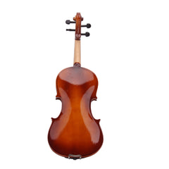 Szzzp 4/4 Acoustic Violin Case Bow Rosin Natural
