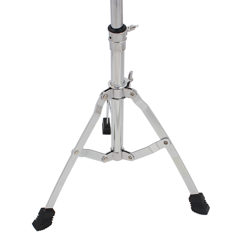 Szzzp Chrome Plated Dumb Snare Drum Stand Tripod Silver