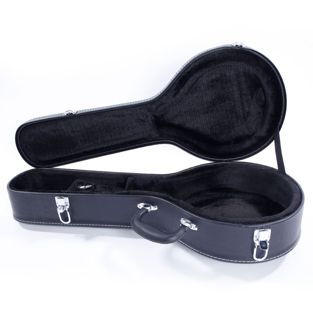 Szzzp Full Size 4/4 Bunnel Edge Electric Silent Violin with Case Bow Rosin Headphone Connecting Line Black