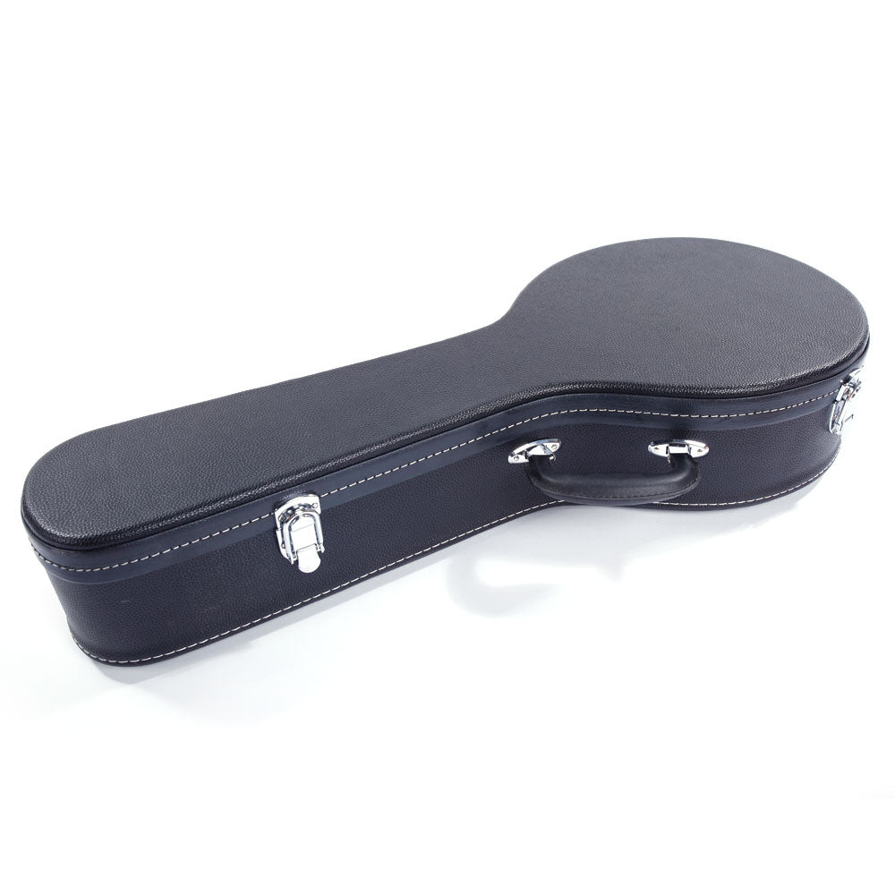 Szzzp Full Size 4/4 Bunnel Edge Electric Silent Violin with Case Bow Rosin Headphone Connecting Line Black