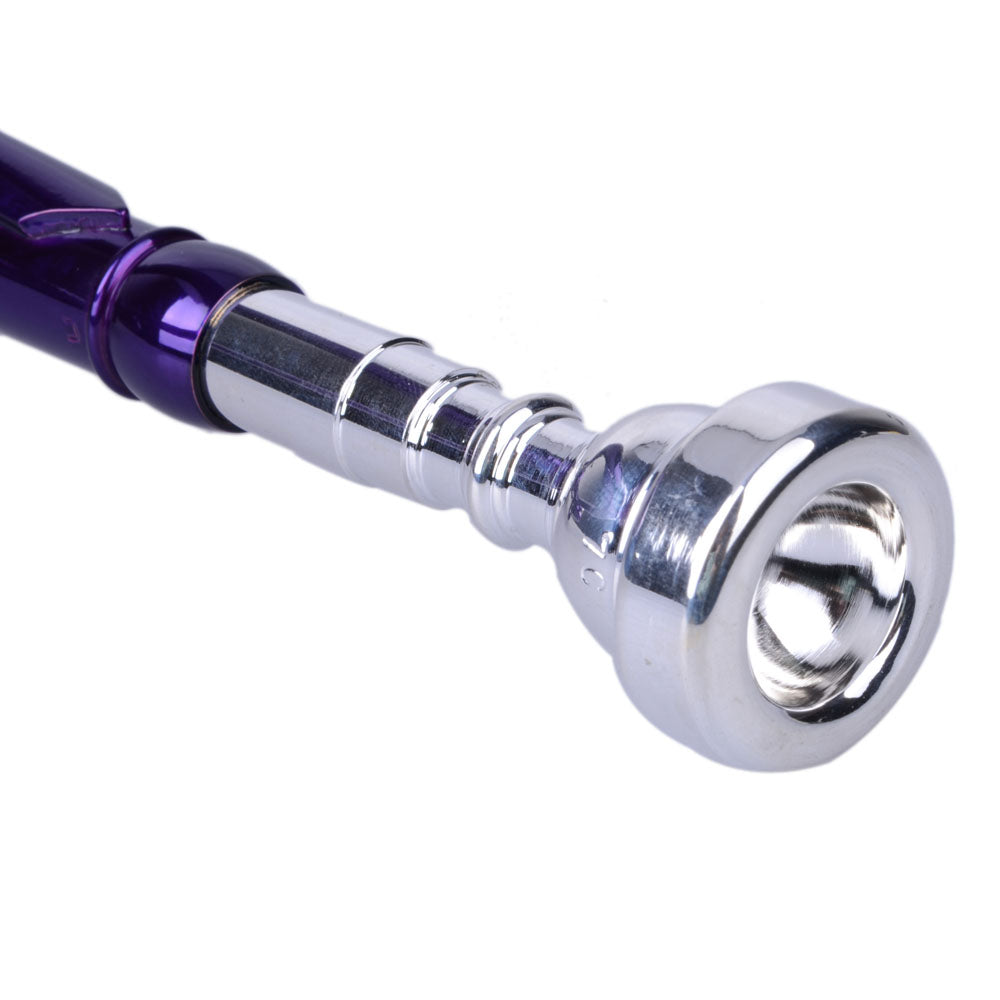 Szzzp Brass B Flat Trumpet Violet
