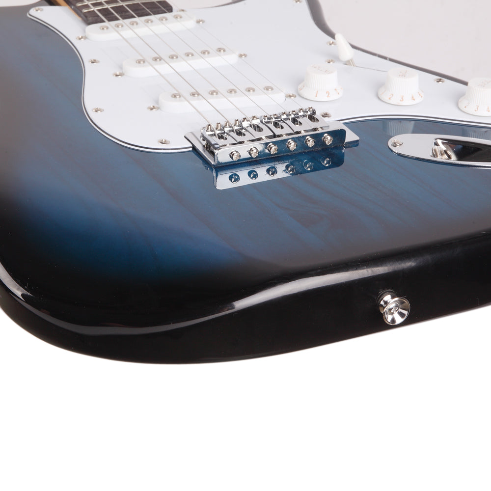 Szzzp Rosewood Fingerboard Electric Guitar - Blue