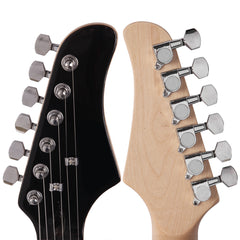 Szzzp Lightning Style Electric Guitar with Power Cord/Strap/Bag/Plectrums - Blue