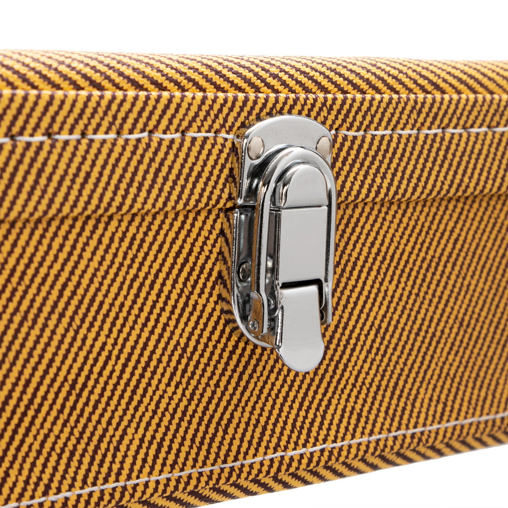 Szzzp Hard-Shell Electric Guitar Case for GLP Style Electric Guitar Bulge Surface -Yellow