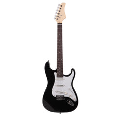 Szzzp Rosewood Fingerboard Electric Guitar Black - White