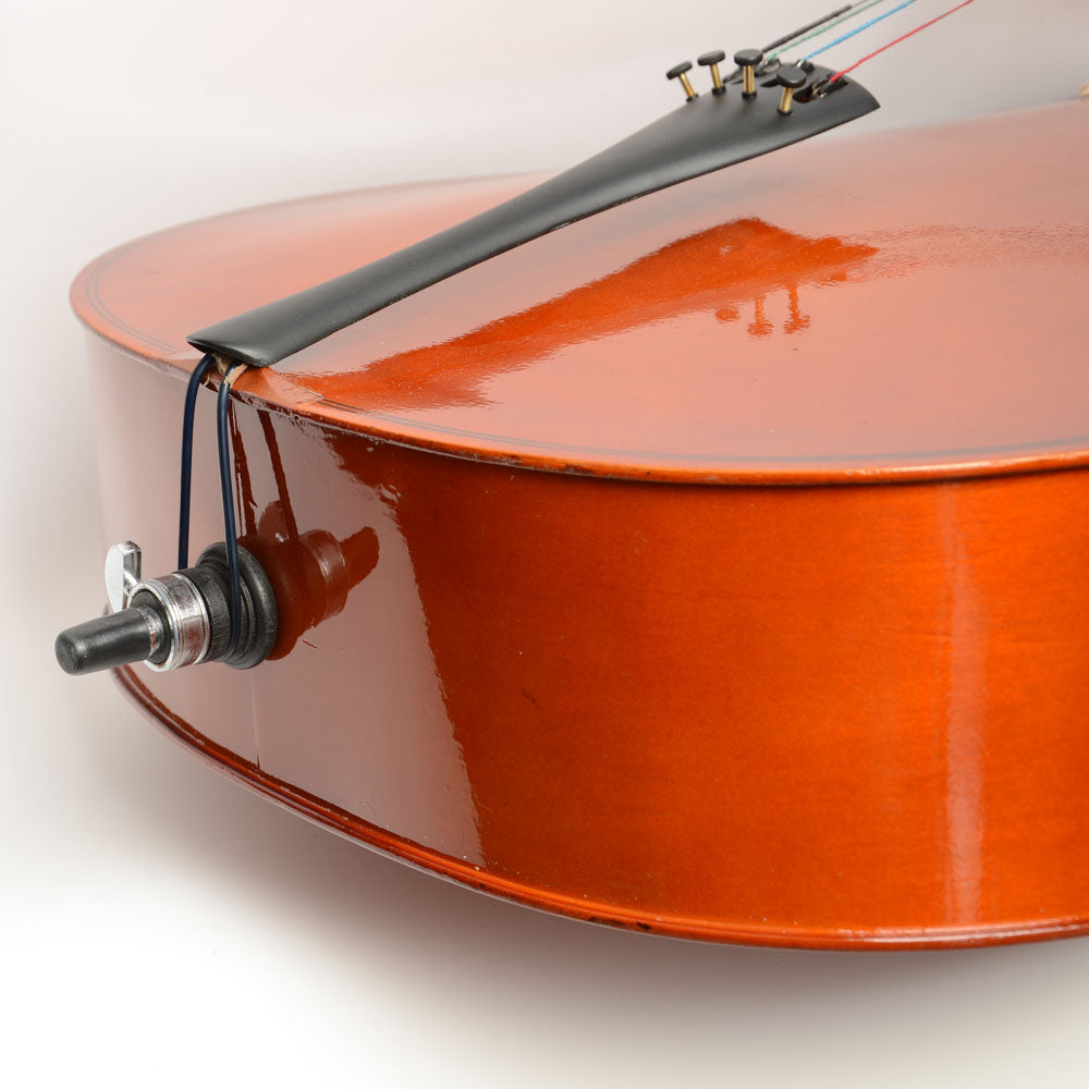 Szzzp 4/4 Retro Style Cello Case Bow Rosin