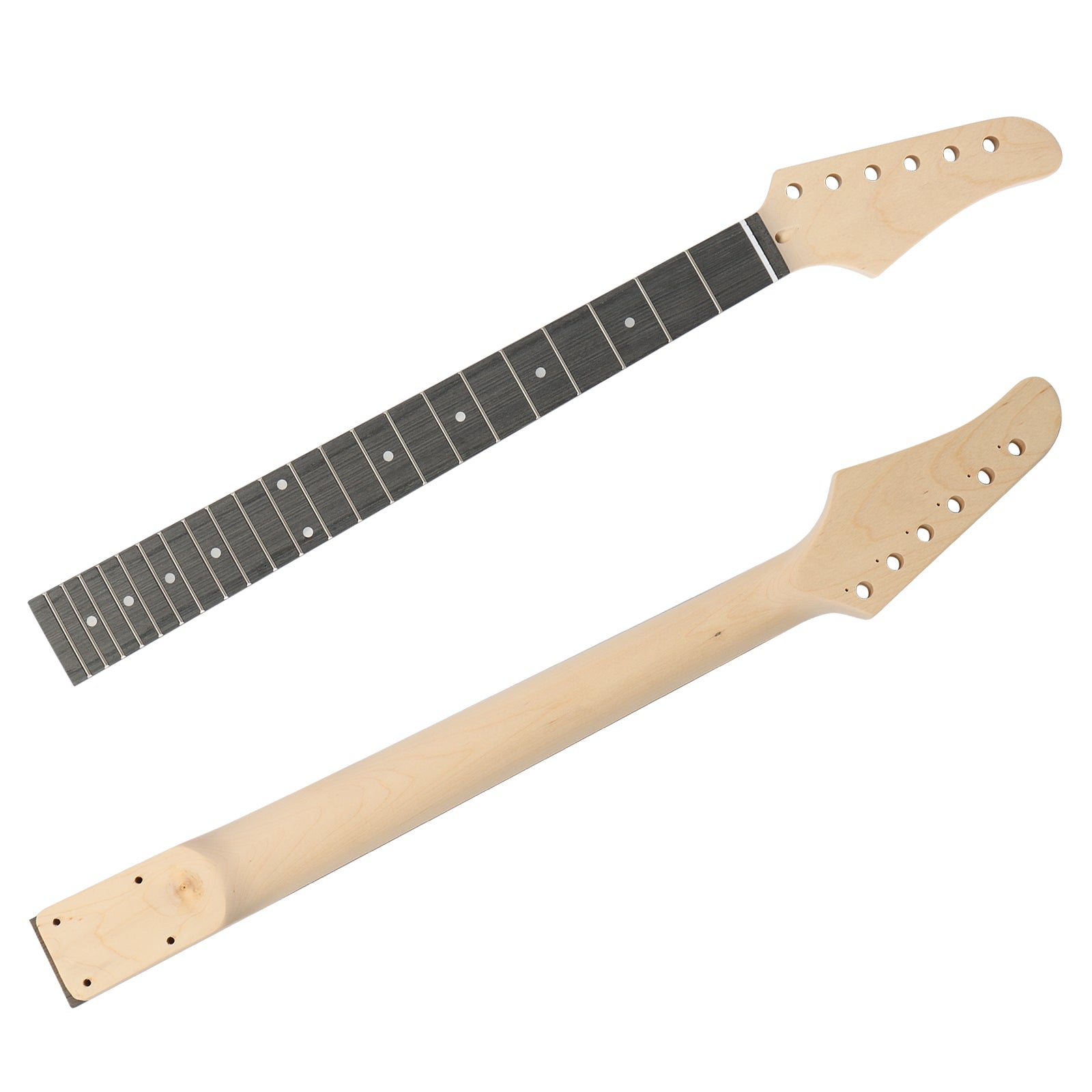 Szzzp DIY 6 String TL Style Electric Guitar Kits with Mahogany Body, Maple Neck and Accessories