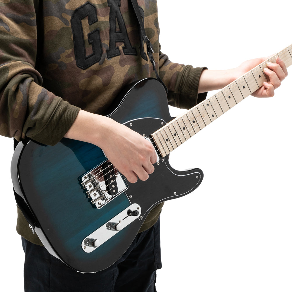 Szzzp Maple Fingerboard GTL Electric Guitar SS Pickup - Blue