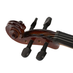 Szzzp 1/2 Acoustic Violin Case Bow Rosin Natural