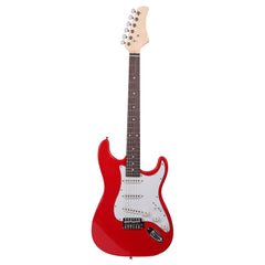 Szzzp Rosewood Fingerboard Electric Guitar with Shoulder Strap / Guitar Bag - Red