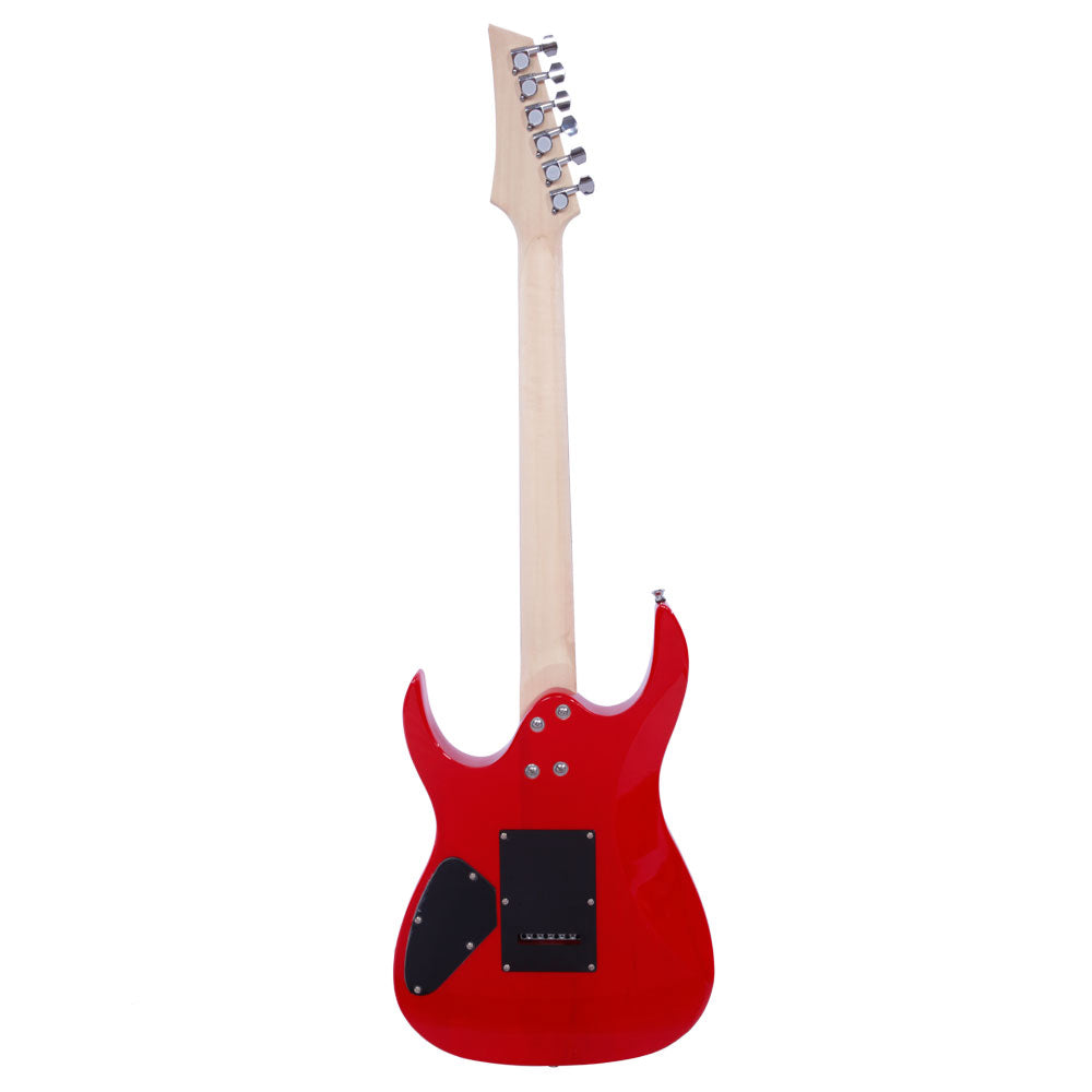 Szzzp Novice Entry Level 170 Electric Guitar HSH Pickup Bag Strap Paddle Rocker Cable Wrench Tool Red