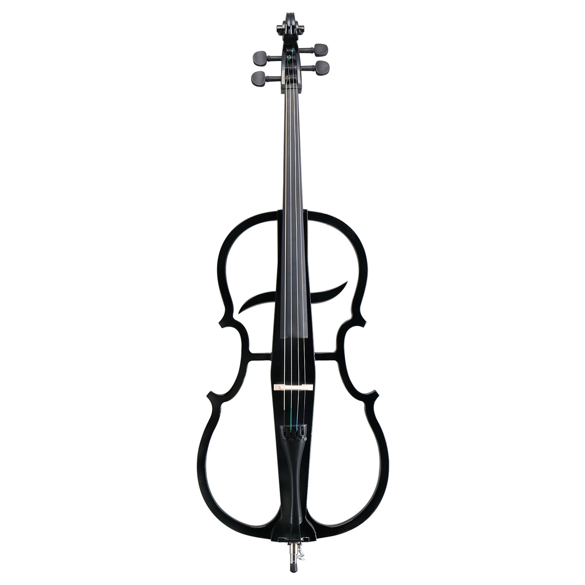 Szzzp Full Size 4/4 Electric Style Cello with Case Bow Rosin Earphone Connecting line