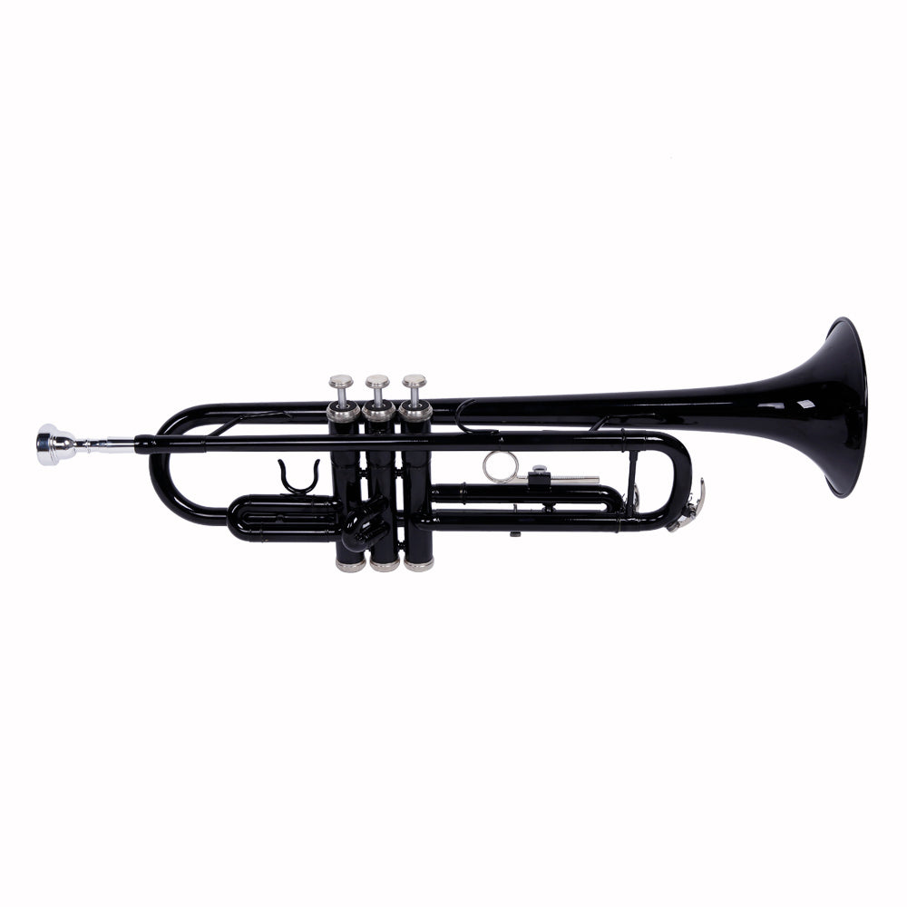 Szzzp Nickel Plating Trumpet Gloves Set Black