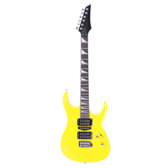 Szzzp Novice Entry Level 170 Electric Guitar HSH Pickup Bag Strap Paddle Rocker Cable Wrench Tool - Yellow