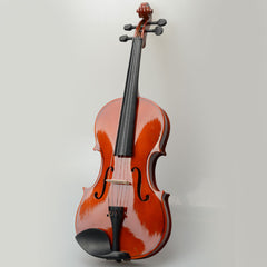Szzzp 16" Acoustic Viola Case Bow Rosin Nature Color