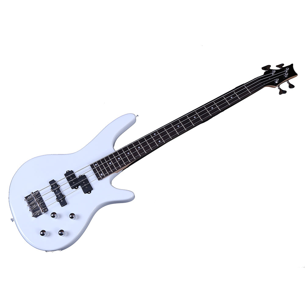Szzzp Exquisite Stylish IB Bass with Power Line and Wrench Tool - White