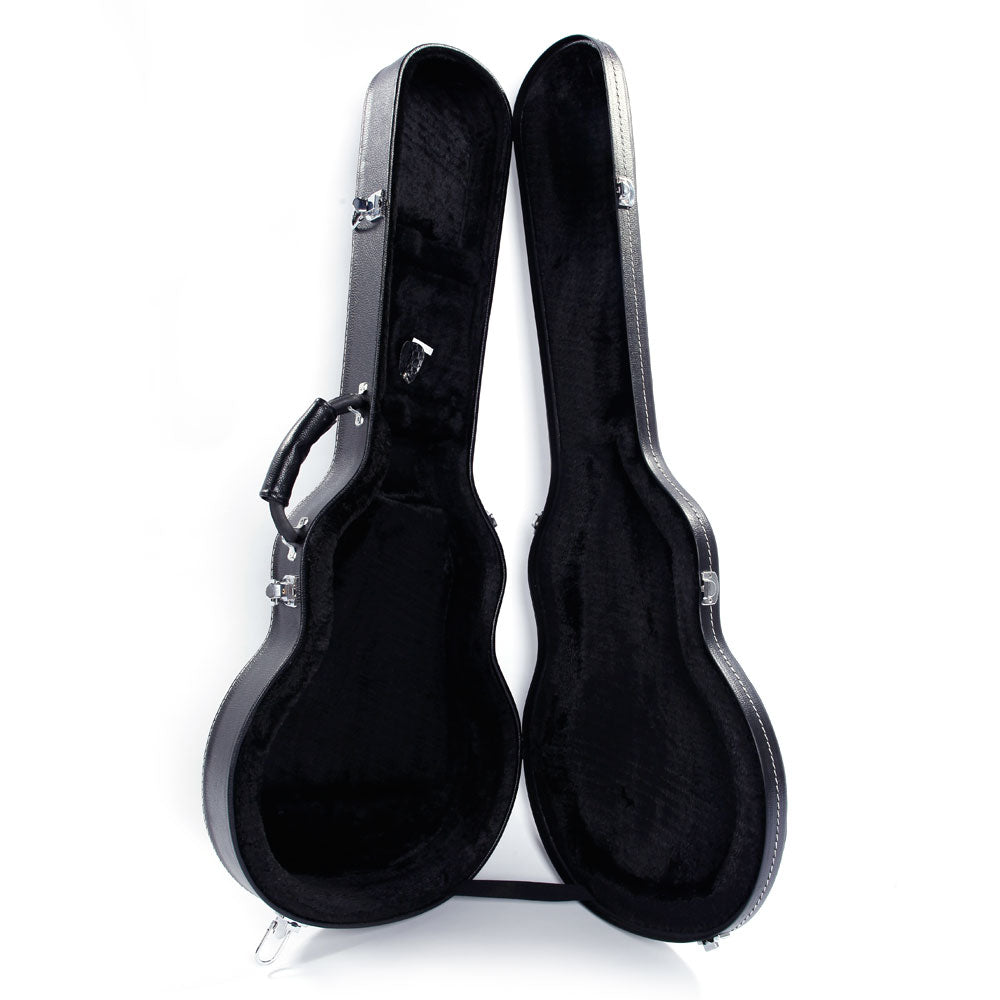 Szzzp High Grade Electric Guitar Hard Case for GLP Style Electric Guitar Microgroove Bulge Surface Black
