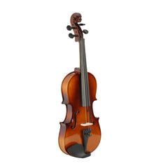 Szzzp 1/2 Acoustic Violin Case Bow Rosin Natural