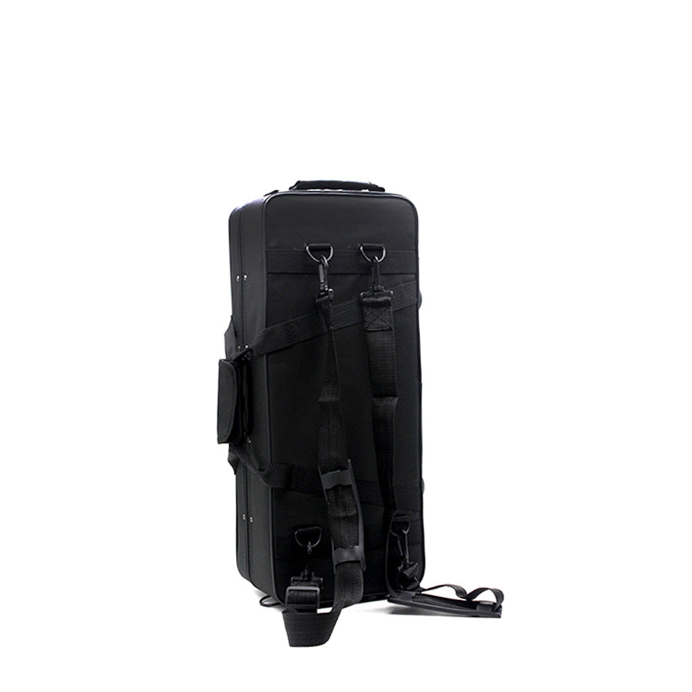 Szzzp Small Sized Oxford Cloth Box with Straps for Instruments Black