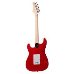 Szzzp Rosewood Fingerboard Electric Guitar with Shoulder Strap / Guitar Bag - Red
