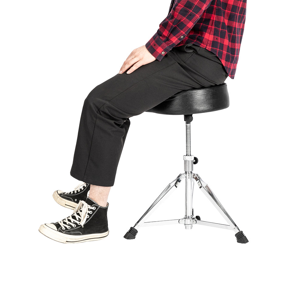 Szzzp Swivel Liftable Oversized Saddle Throne Super Thick Sponge Overweight 180Kg Drum Stool