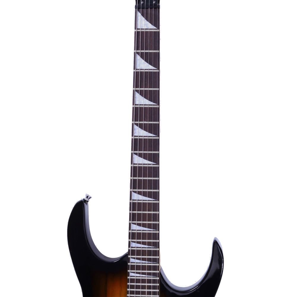 Szzzp Novice Entry Level 170 Electric Guitar HSH Pickup Bag Strap Paddle Rocker Cable Wrench Tool - Sunset
