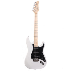 Glarry GST Electric Guitar w/20W Amplifier - White