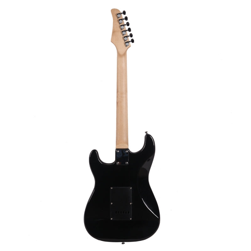 Glarry GST Electric Guitar w/20W Amplifier - Black