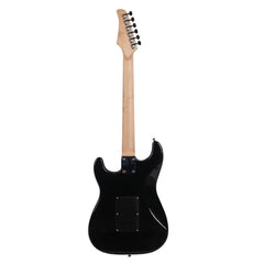 Glarry GST Electric Guitar w/20W Amplifier - Black