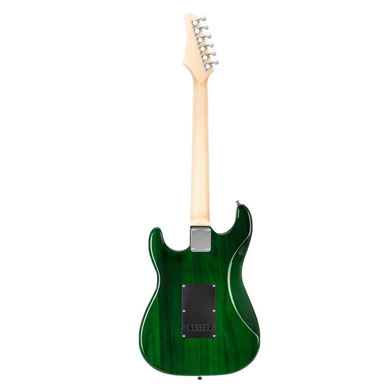 Glarry GST Electric Guitar w/20W Amplifier - Green