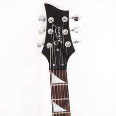 Glarry 36inch Burning Fire Style Black Electric Guitar w/ 20W Amplifier