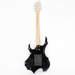 Glarry 36inch Burning Fire Style Sunset Electric Guitar w/ 20W Amplifier