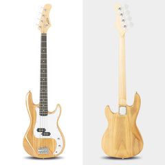 Glarry GP Electric Bass Guitar Burlywood w/ 20W Amplifier -  Burlywood