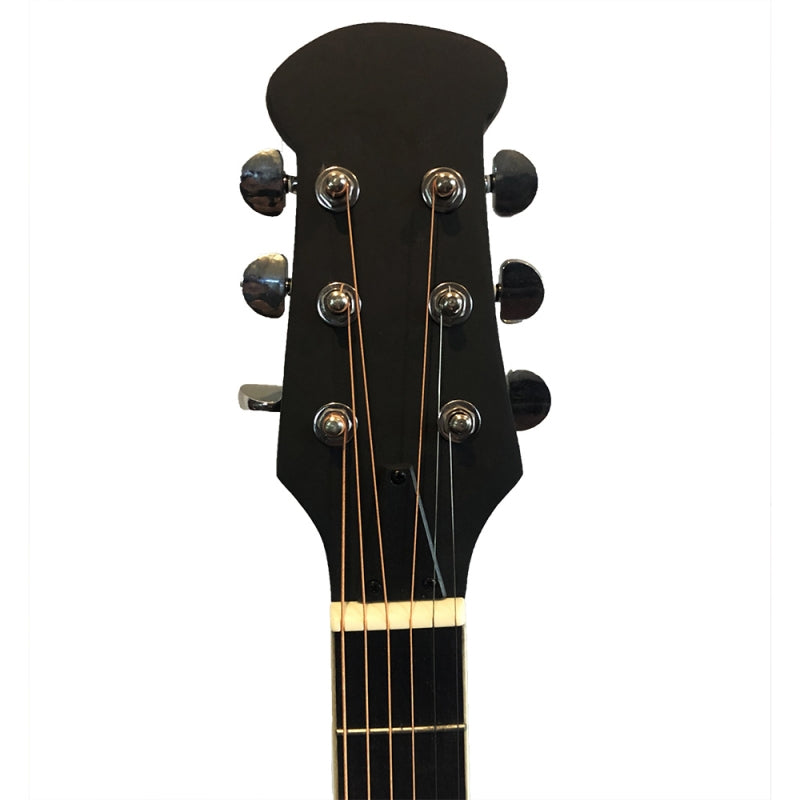 Glarry 41" Cutaway Spruce Panel Ballad Acoustic Guitar - Black