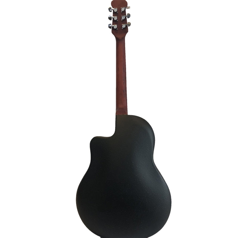 Glarry 41" Cutaway Spruce Panel Ballad Acoustic Guitar - Burlywood