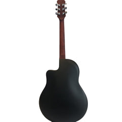 Glarry 41" Cutaway Spruce Panel Ballad Acoustic Guitar - Burlywood