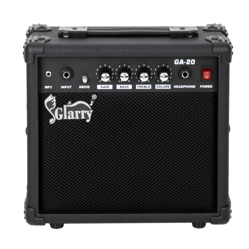 Glarry 170 Type Electric Guitar w/ 20W Amplifier - Sunset