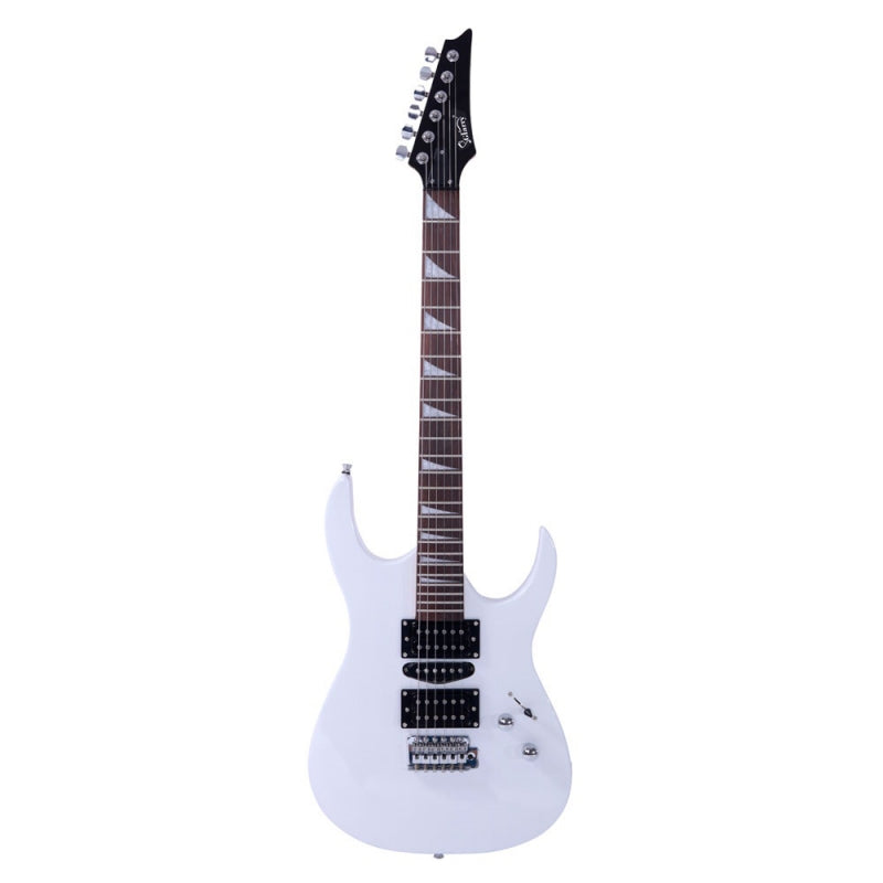 Glarry 170 Type Electric Guitar w/ 20W Amplifier - White