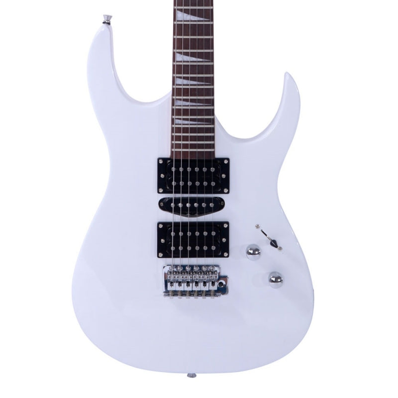 Glarry 170 Type Electric Guitar w/ 20W Amplifier - White
