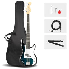 Glarry GP Electric Bass Guitar - Blue