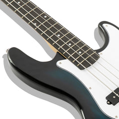 Glarry GP Electric Bass Guitar - Blue