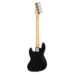 Glarry GJazz Electric Bass Guitar White pickguard - Blue