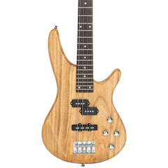 Glarry GIB 4 String Bass Guitar Full Size SS pickups w/20W Amplifier - Burlywood