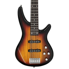 Glarry GIB 5 String Electric Bass Guitar Full Size SS Pick-up - Sunset