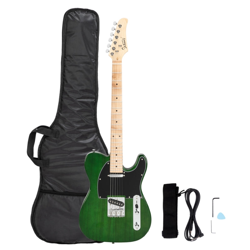 Glarry GTL Maple Fingerboard Electric Guitar - Green