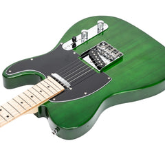Glarry GTL Maple Fingerboard Electric Guitar - Green