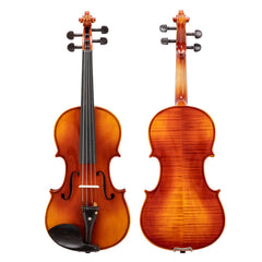 Glarry GV306 4/4 Spruce Panel Violin Bright Natural Wood Back