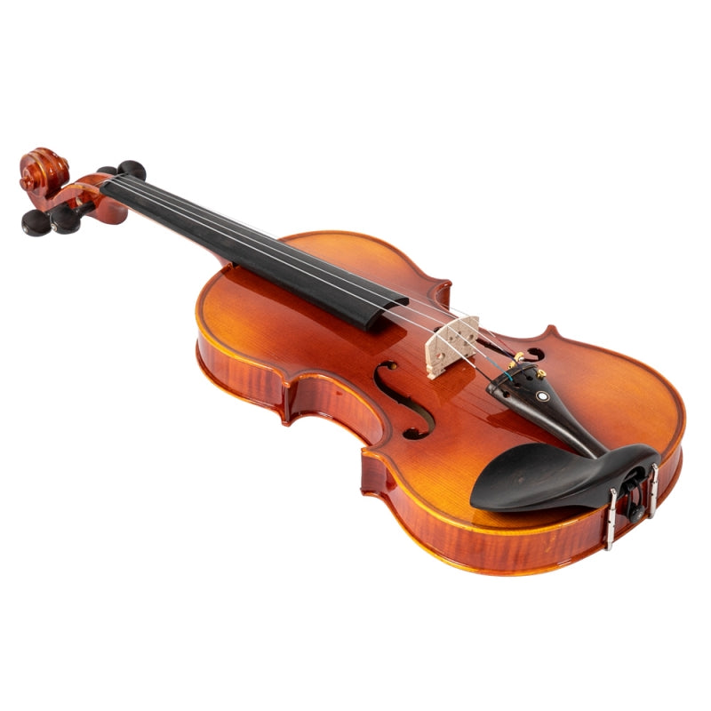 Glarry GV306 4/4 Spruce Panel Violin Bright Natural Wood Back