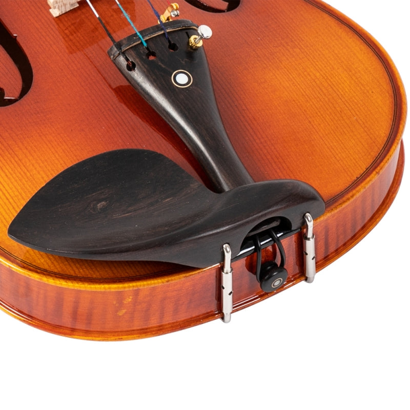Glarry GV306 4/4 Spruce Panel Violin Bright Natural Wood Back