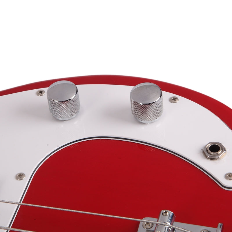 Glarry GP Electric Bass Guitar Red w/ 20W Amplifier - Red
